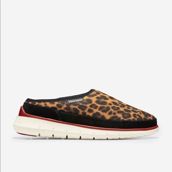 Cole Hann ZERØGRAND Mule Women’s Size 7B Generation Dweller Slip-On Animal Print - Picture 2 of 16
